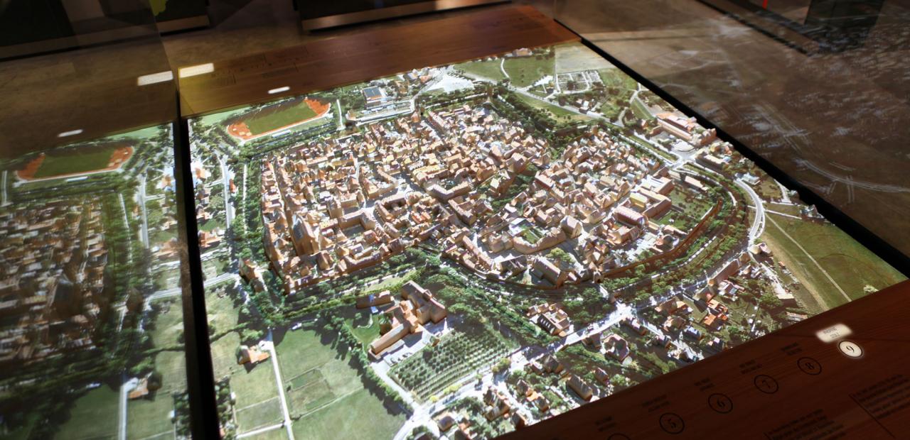 Stadtmodell Projektion IV